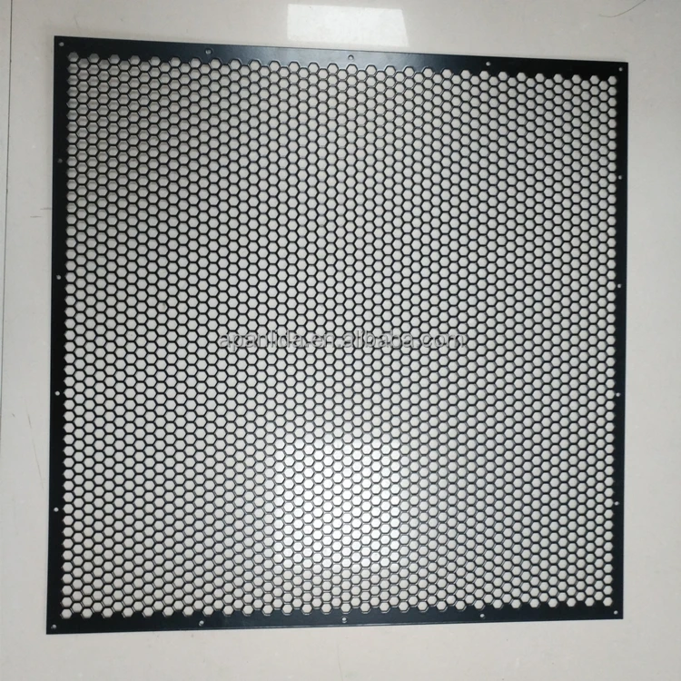 Factory Wholesale Customized Perforated Matt Black 12 Inch