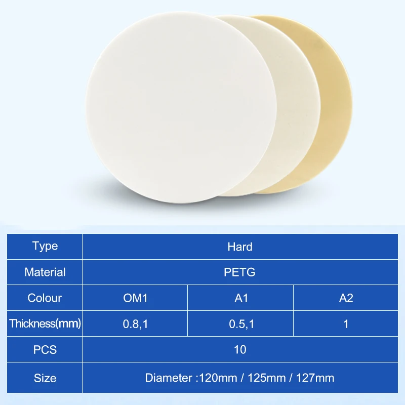 Smile Find Invisible Alignment Braces Clear Dental Consumables TPU PETG Material Teeth Aligners Sheets for Invisible Orthosis