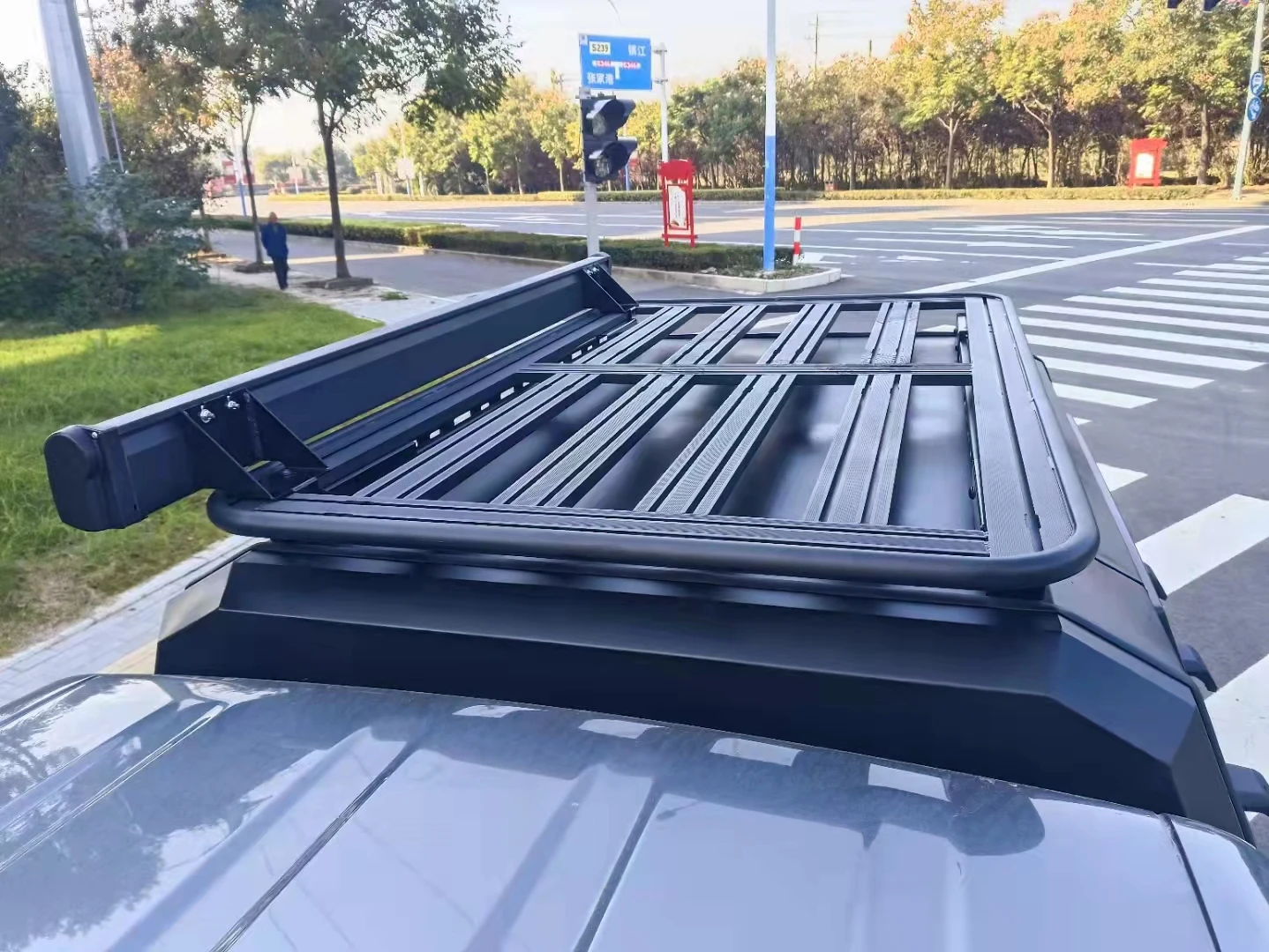 Высококачественные Автомобильные стойки 4x4 алюминиевые рейки на крышу для Tank300