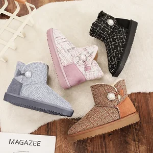 2026 New Snow Boots Sheep Fur Customized Classic Upper Winter Warm Leather Lined Wool Women's