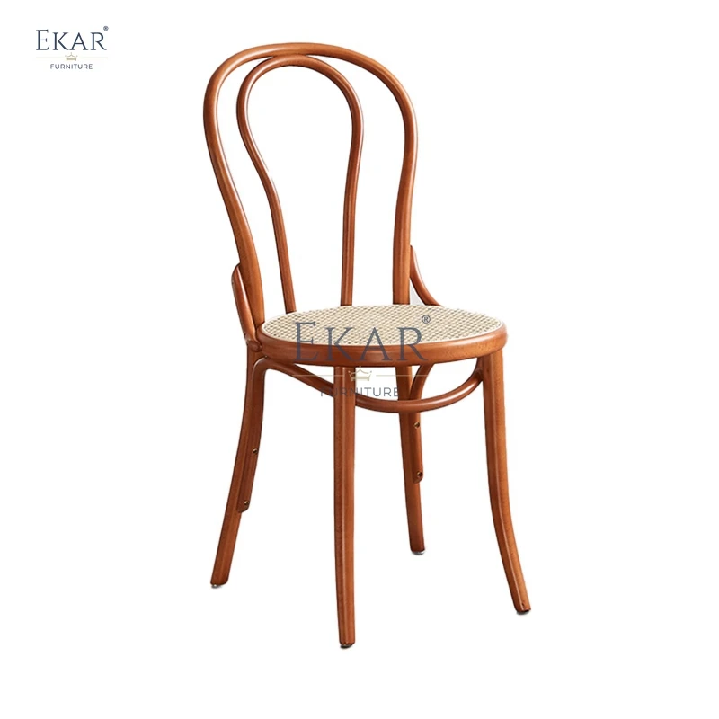 New design beech solid wood armless dining chair