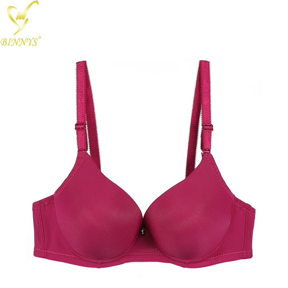 Binnys Solid Color Push Up Padded Seamless Bra @ Best Price Online