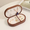 brown Big jewelry storage box