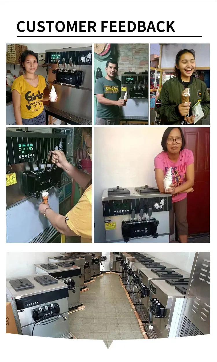 Italian Ice Cream Machine Commercial Soft Ice Cream Maker Manufacturer