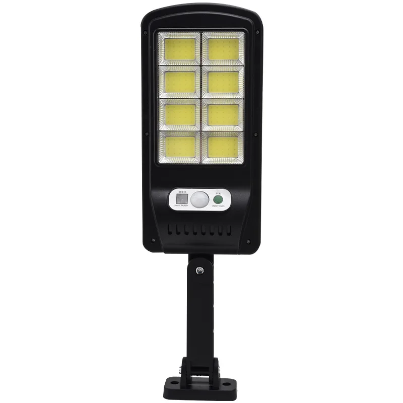 Large Size 8 Sides Small Size 4 Sides Remote Control Strong Light COB Waterproof IP65 Led Solar Street Lamp