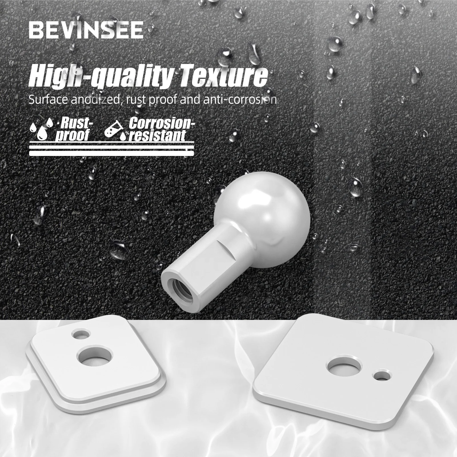 Adaptateur De Montage à Billes Console Tête Haute Pour Toyota 4Runner 2010-2024 - Neuf