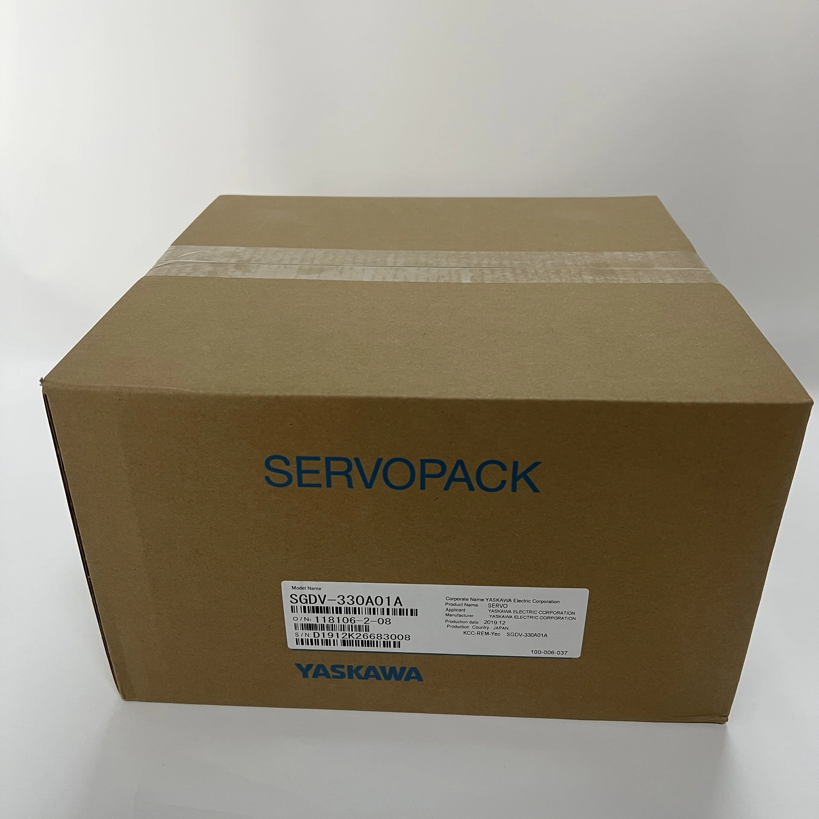 Yaskawa Servo Drive SGDV-330A01A Yaskawa Servo Drive SGDV-330A01A