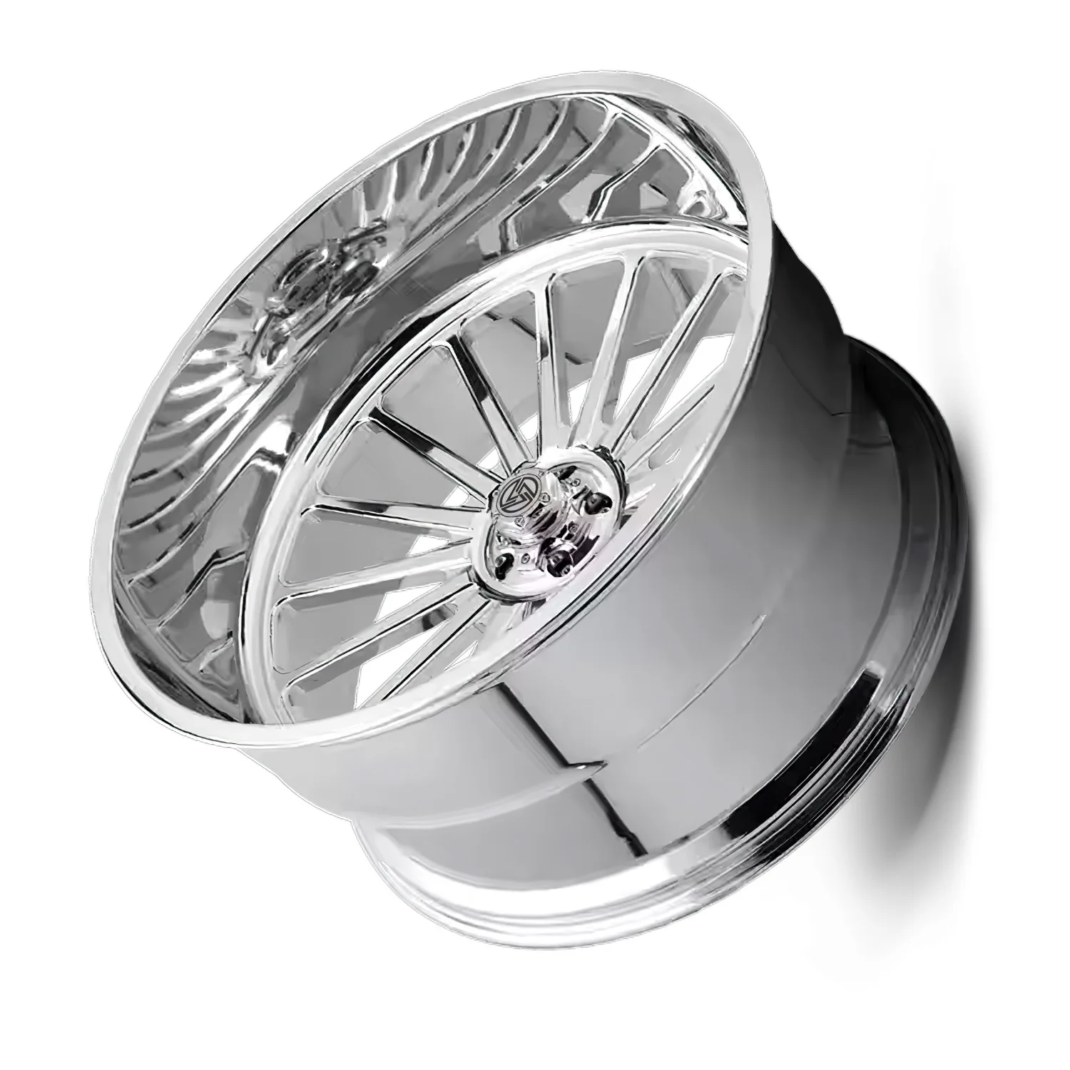 XL Forged Dual Truck Wheels 16-22 Inch Chrome Polished 4x4 Off-Road Alloy Rims with 20mm ET for Pickup Trucks Wheel - Image 3
