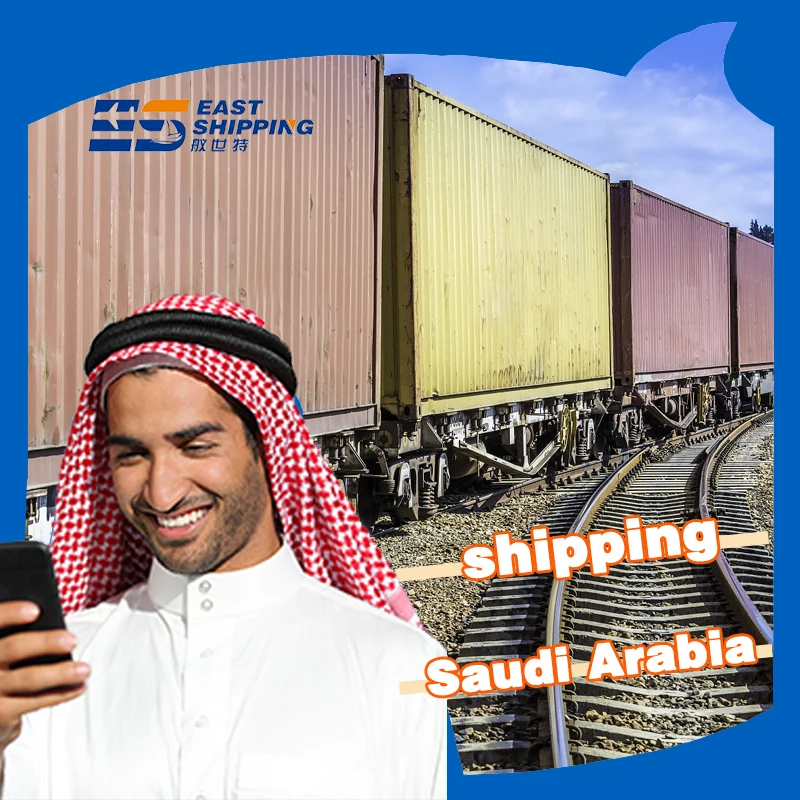 East Shipping Arabia Arabia Saudita transporte aéreo transporte de mercancías DDP puerta a puerta agente de transporte de mercancías transportista de China a Arabia Saudita