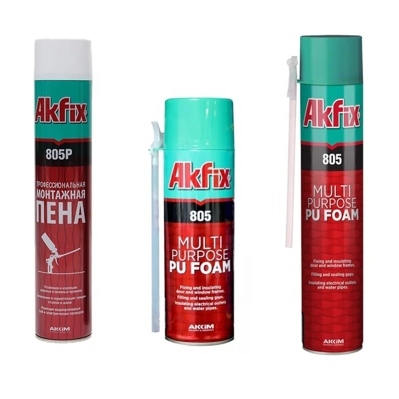 500ML Foam Expanding  Liquid Expanding Insulation Mount Good Hardness Gap Filling Spray Pu Polyurethane Foam