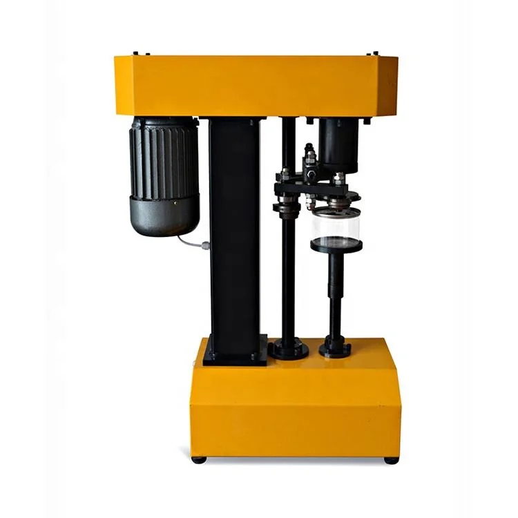 Semi Automatic Customized Pull-ring Canning Round Bottle Plastic Beverage Cans Food Cans Tin Can Sealing Machine