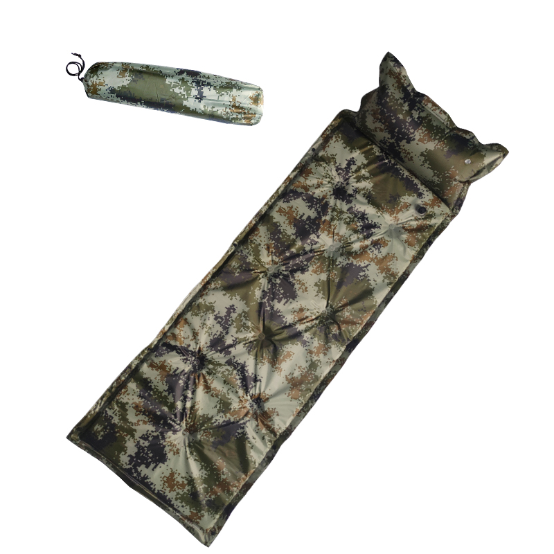 Надувной коврик для сна, коврик для кемпинга с внутренним слоем волокна, компактный легкий изолированный Водонепроницаемый для подложки