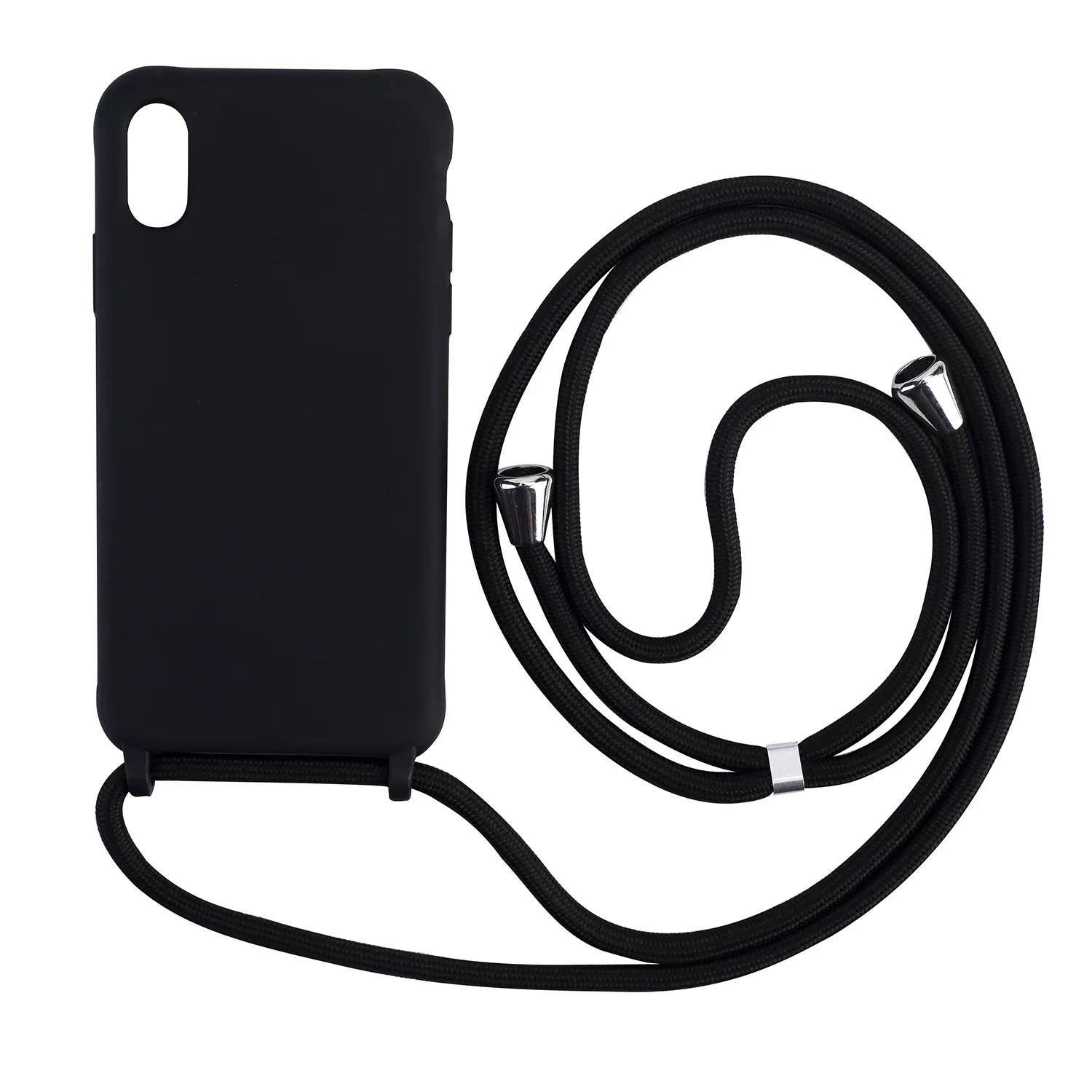 Mobile phone With Necklace lanyard Outdoor Sport Hanging rope phone Cover Case  for iphone 11 12 13 14 15 16 Pro Max