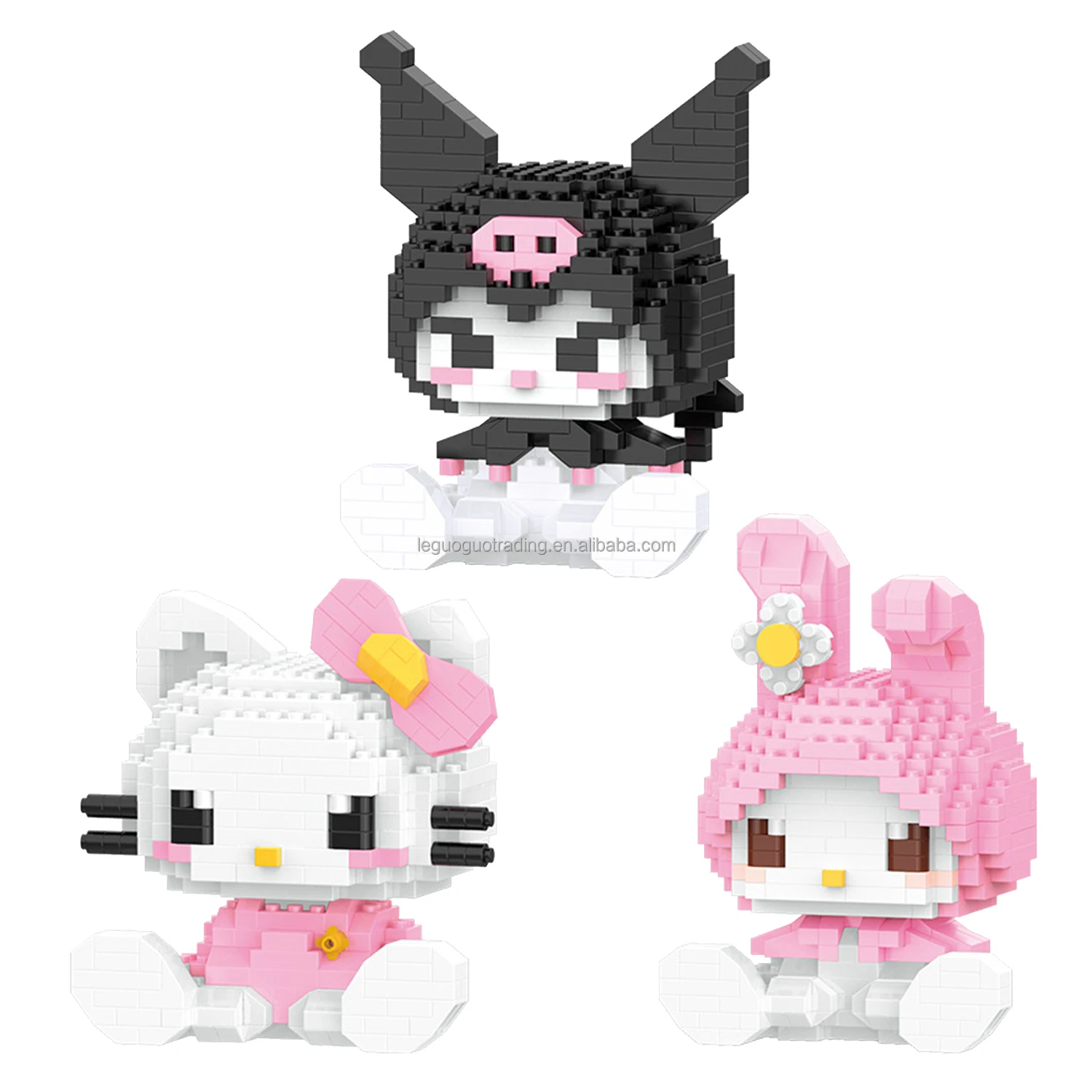 Nano Blocks Custom Toys - Hello Tokidoki Sanrioes Kitty Cat