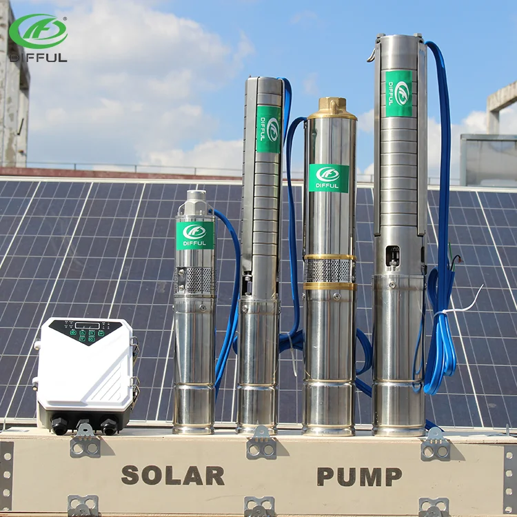 
 4 дюйма Dc солнечный глубокий колодец водяной насос насосов на солнечных батареях для сельского хозяйства  