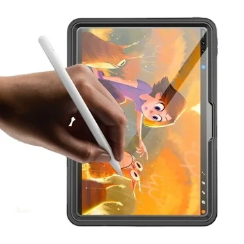 Hard Shell With Built- in Screen Protector Waterproof  Cases For Ipad 13 12.9 10.9 11 10.2  TPU Border Shockproof Tablet Cover