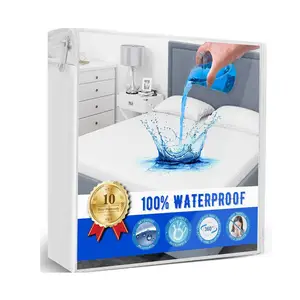 Thickened Anti-allergic Waterproof Bed Sheet Cotton Terry Custom Mattress Protector Covers