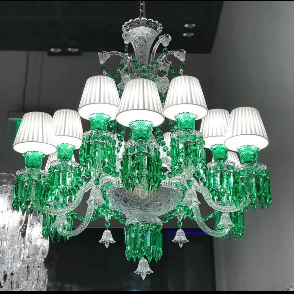 American Style Baccarat Chandelier Home Decoration For Living Room Buy Crystal Rock Chandelier 4 Ring Chandeliers With K9 Crystal Crystal Leaves Chandelier Product On Alibaba Com