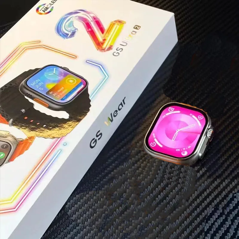 Gs Wear Ultra 2 Smart Watch Amoled Screen Ai Voice Assistant Motion ...