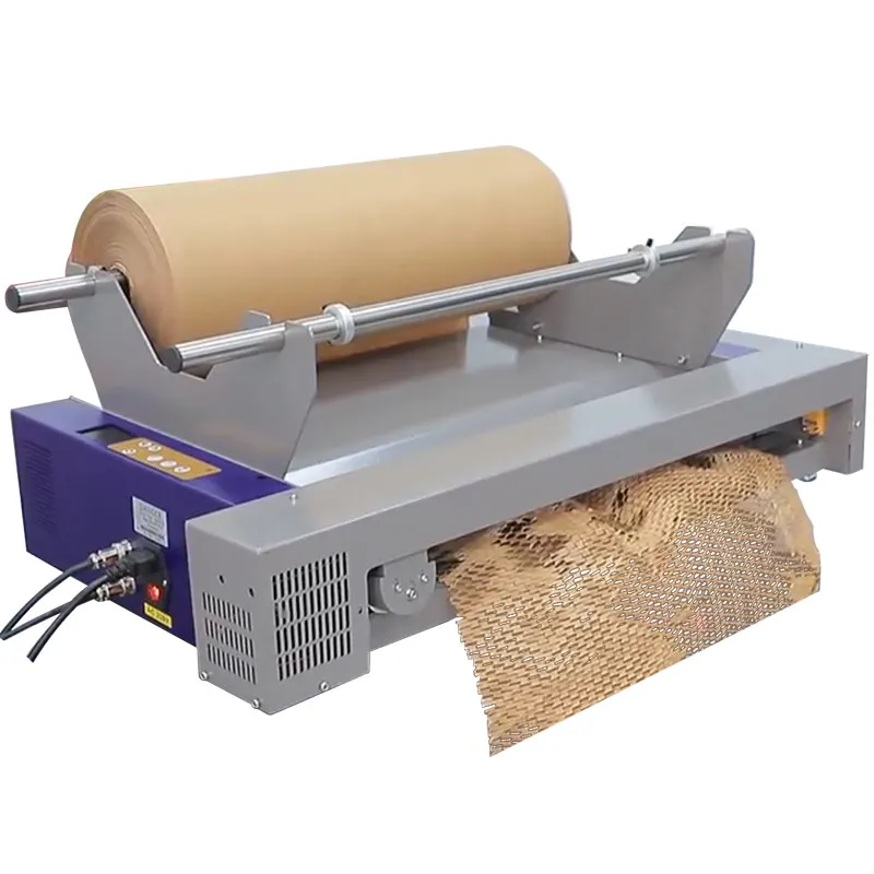 Automatic Electric Kraft Paper Honeycomb Wrapping Machine New & Used Condition for Farm Hotels Home Use - Image 4