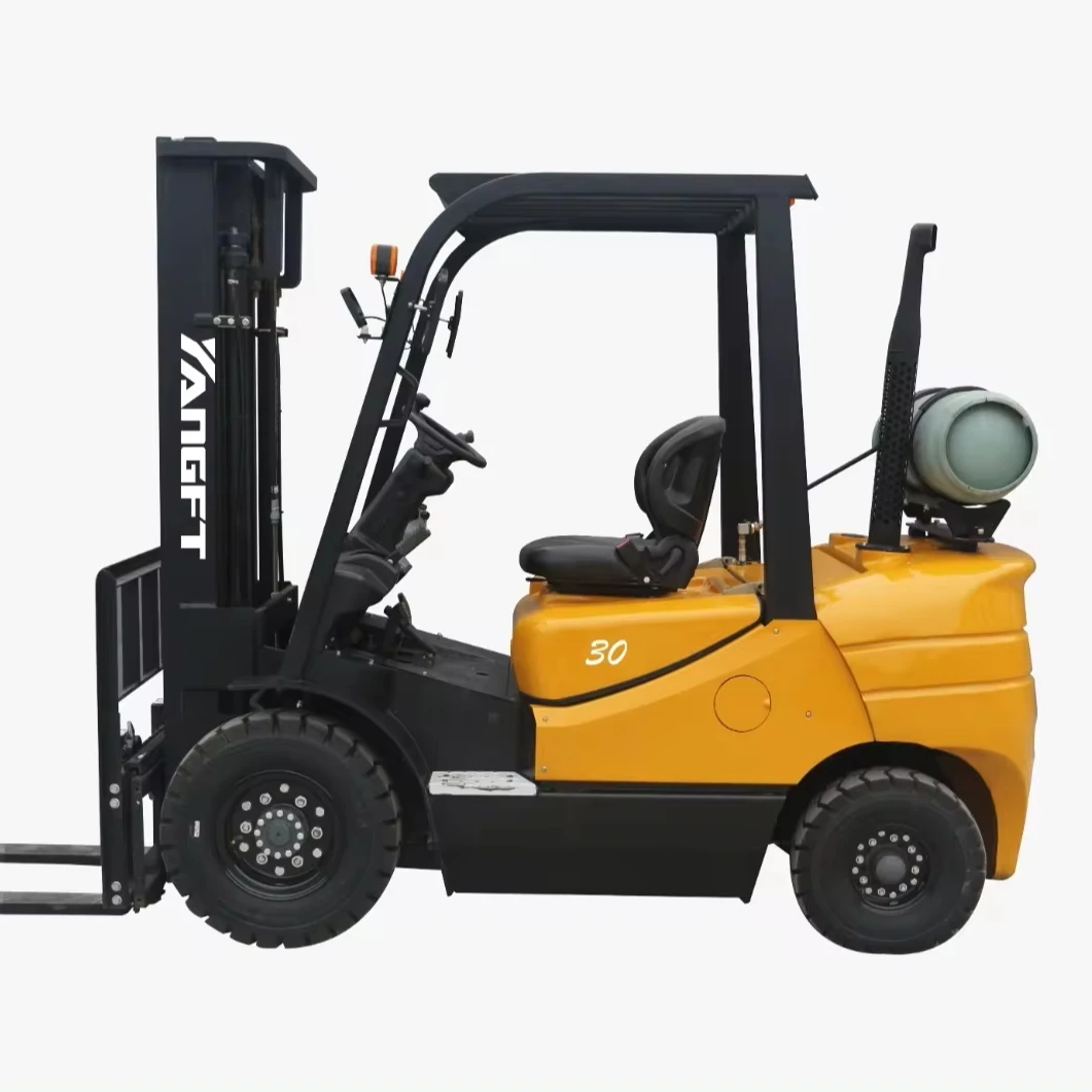 3ton Gasoline & Lpg C-series Forklift With 3m 4m 5m Standard Lifting ...