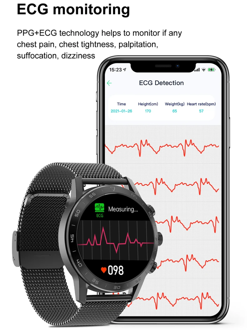 KK70 Smartwatch Waterproof IP68 Call Function Heart Rate Monitor Smart Watch Rotary button Wristwatch KK70 Fitness Health Tracker (18).jpg