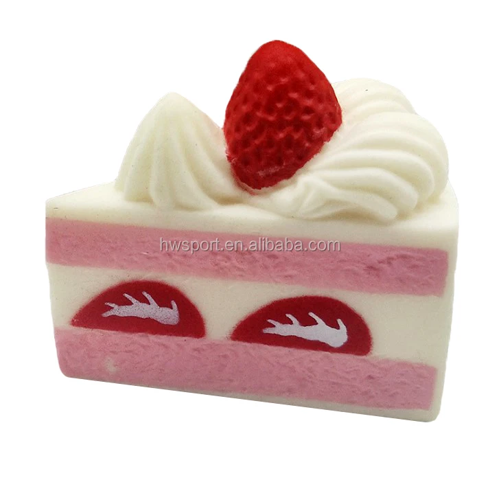 Strawberry cake様♡ありがとうございます♡ Customized Kawaii Pink Strawberry Cake Stress Ball Toy