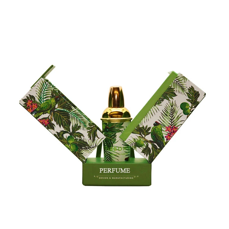 10ml 20ml 50ml Flip Perfume Display Boxes Elegant Hard Paper Fragrance Packaging Gift Box with Lid Custom Tall Hexagonal Box