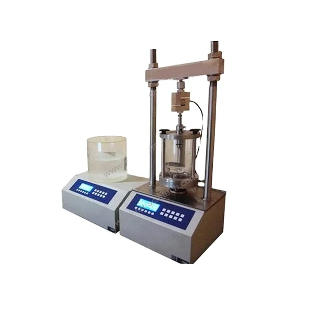 Soil Triaxial Shear Compression Test Machine Automatic 30kn Digital Soil Uu Cu CD Testing Triaxial Test Machine