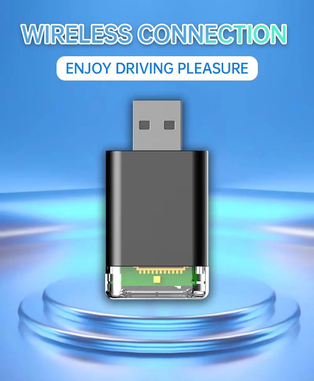 Laudtec Zjq19 2-In-1 Wireless Adapter Plug And Play Fast Transmission Carplay Mini Dongle Usb Universal For Android Apple 2In1 supplier