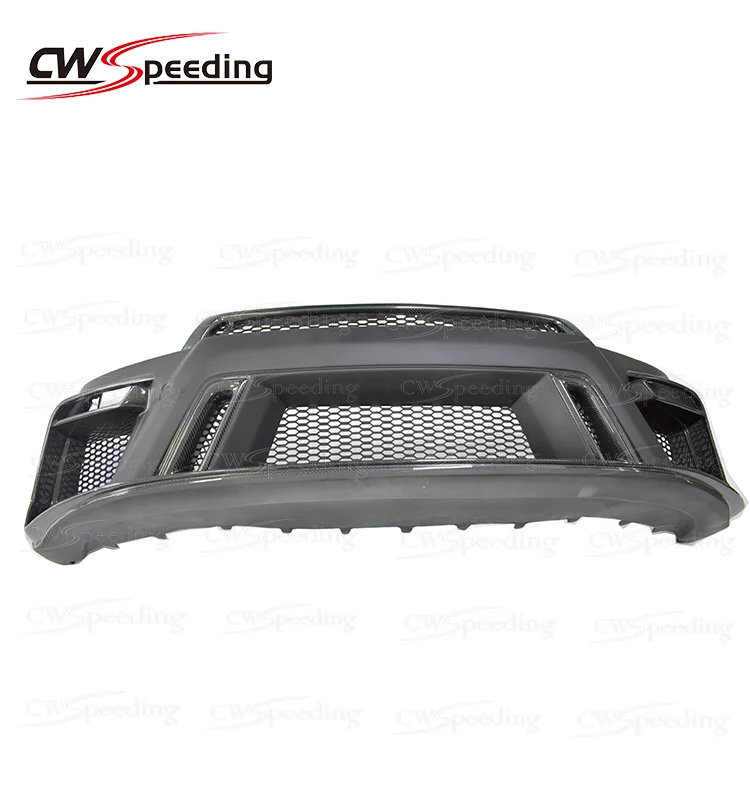 HALF CARBON FIBER FRONT BUMPER for VW SCIROCCO R SCIROCCO