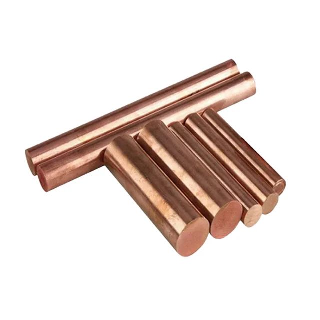 Good Quality and Price H57 H58 H59 6mm 8mm 10mm Diameter Copper Round Bar Brass Bar ASTM C27400 Cuzn37 C11000 Copper Bar