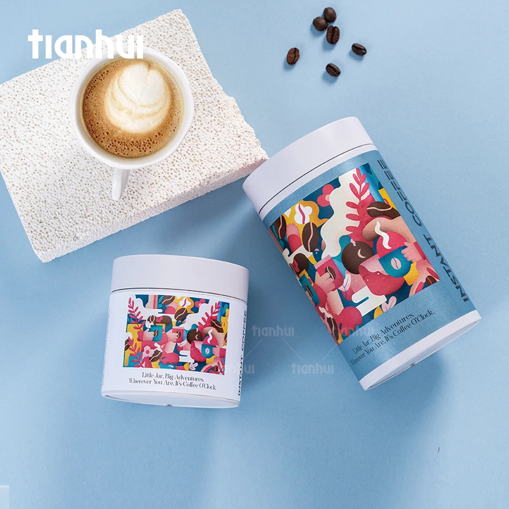 Tianhui Metal Can Manufacturer Empty Airtight Food Grade Tin Cans for Coffee Packaging