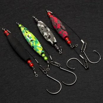 Cross-border 3 Inch High Visibility EVA Foam Float with Hook, 4PCS Stainless Steel Wire Float Fishing Line Kit – Hooks – view 3