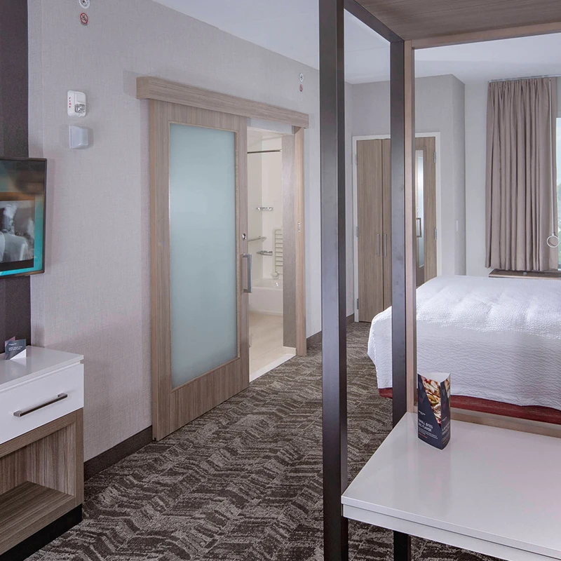 SpringHill Suites Sliding  Door With Laminate Glass