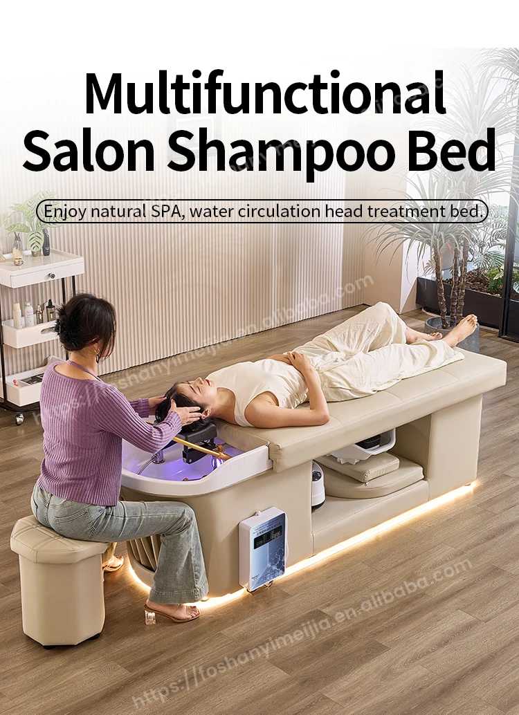 ヘッドスパベッド Armless_japanese_korean_head_s