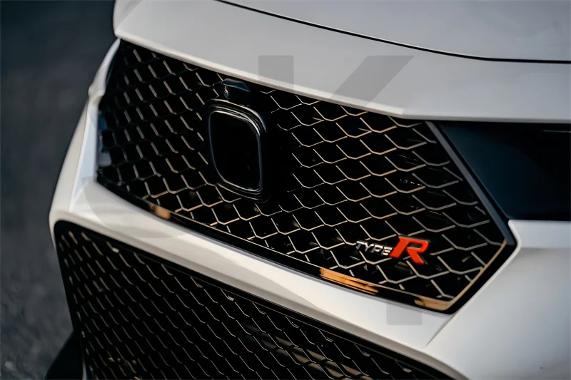 For Honda Accord 11 Upgrade TYPE R Front Bumper Middle Grille Body Kit