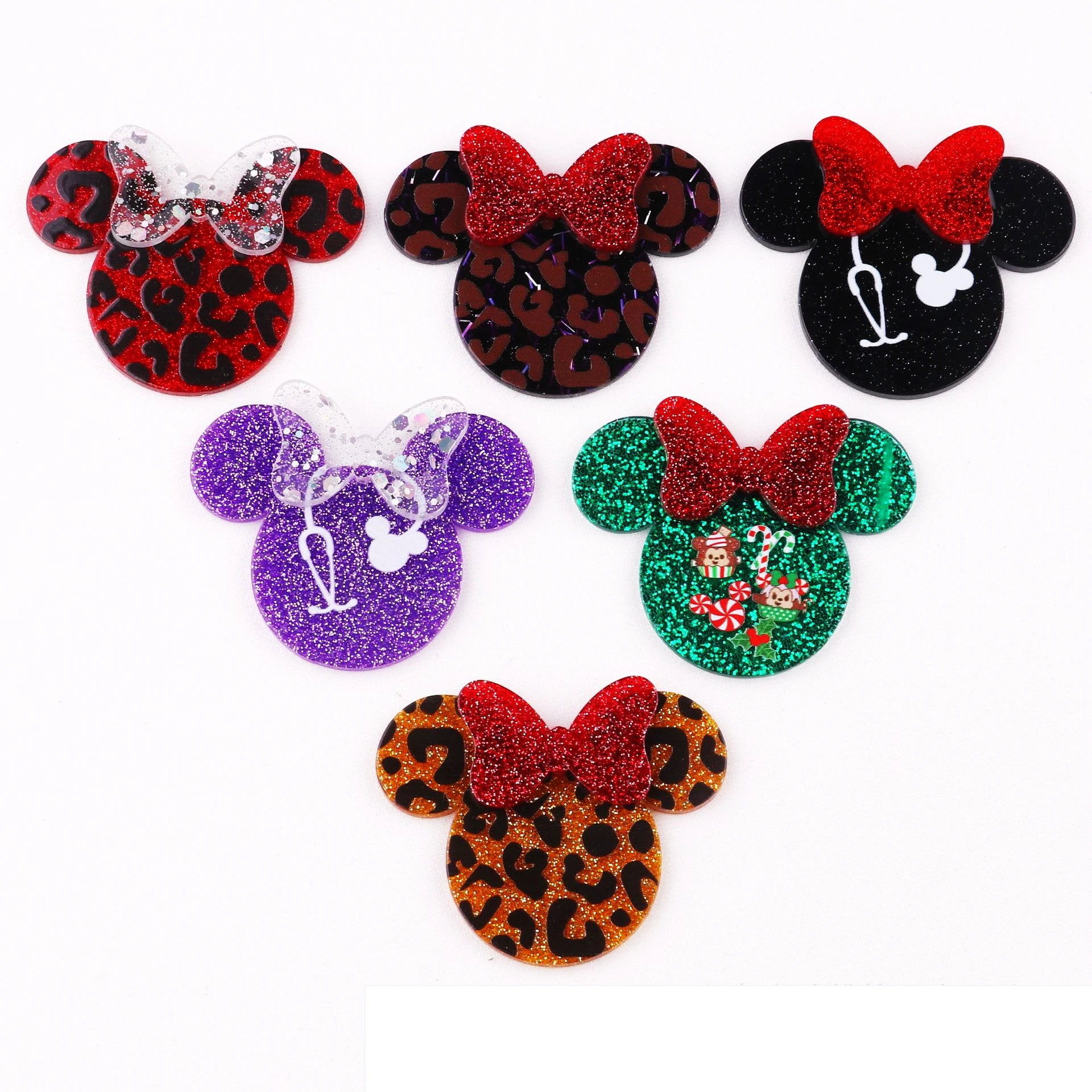 Alibaba Resin Planar Charms Wholesale Cartoon Mouse Acrylic