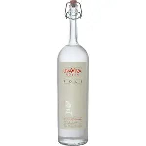 Premium Grappa UvaViva Poli 0,70 Lt 6 Bottles per Box