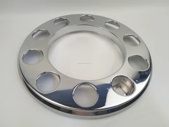 カスタム22.5センターハブキャップ鉄板クロームホイールホイール