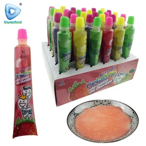 New Product Toothpaste Shape Assorted Fruit Jelly