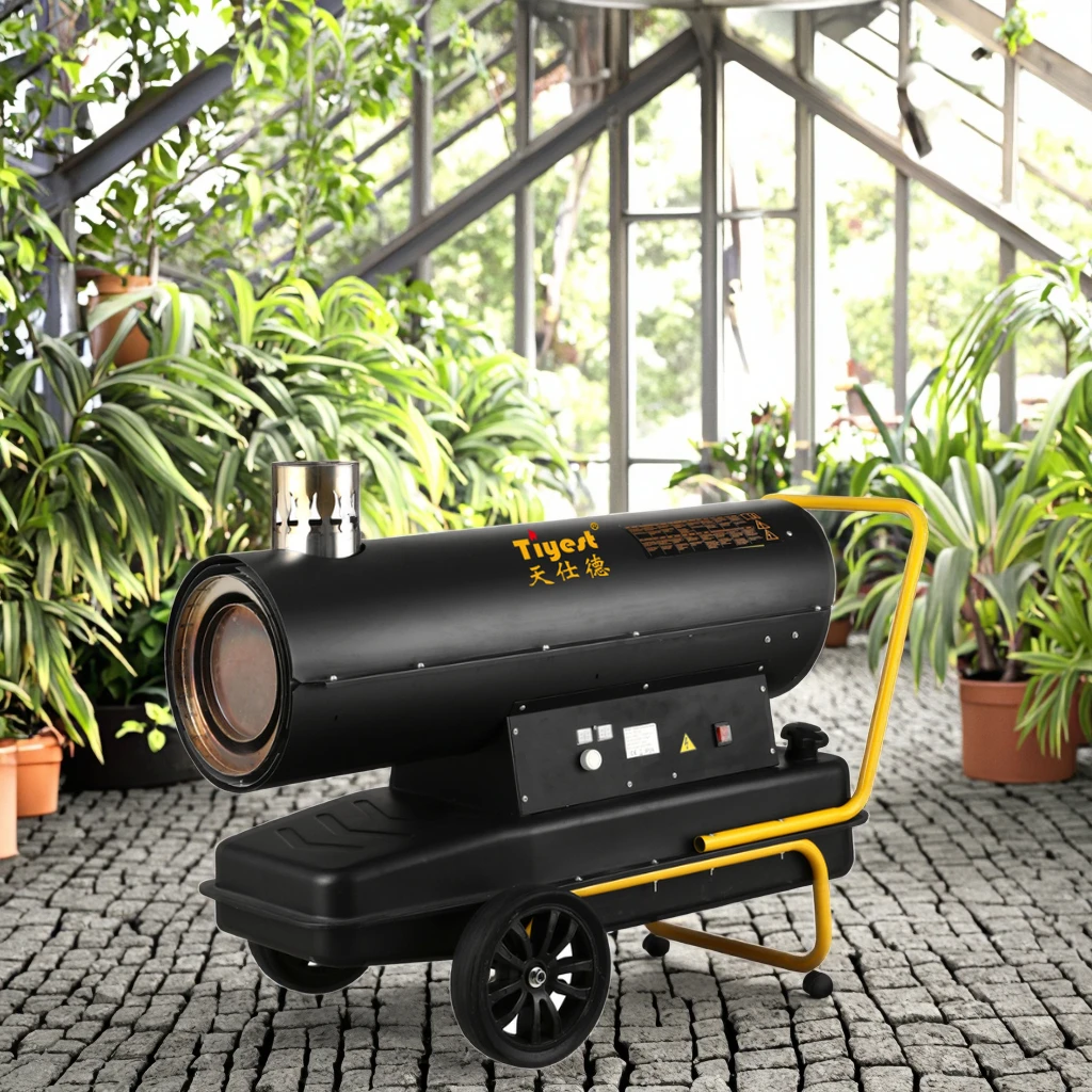 Newest Design 30kw Greenhouse Poultry Chicken Diesel Oil Kerosense Heater Industrial Hot Air Heater