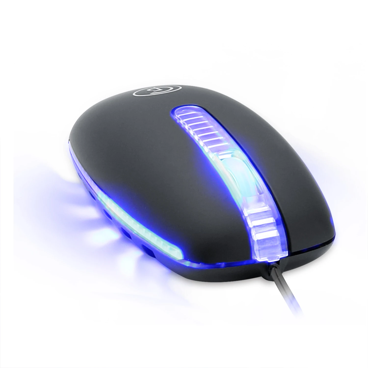 The Cheapest  Ergonomic 1 Dollar Computer Mouse   LED USB Wired Mouse for PC Laptop