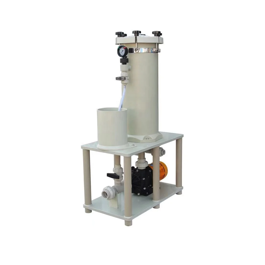 Electroplating Waste Liquid Circulate Chemical Filter System for Electroplating Industry