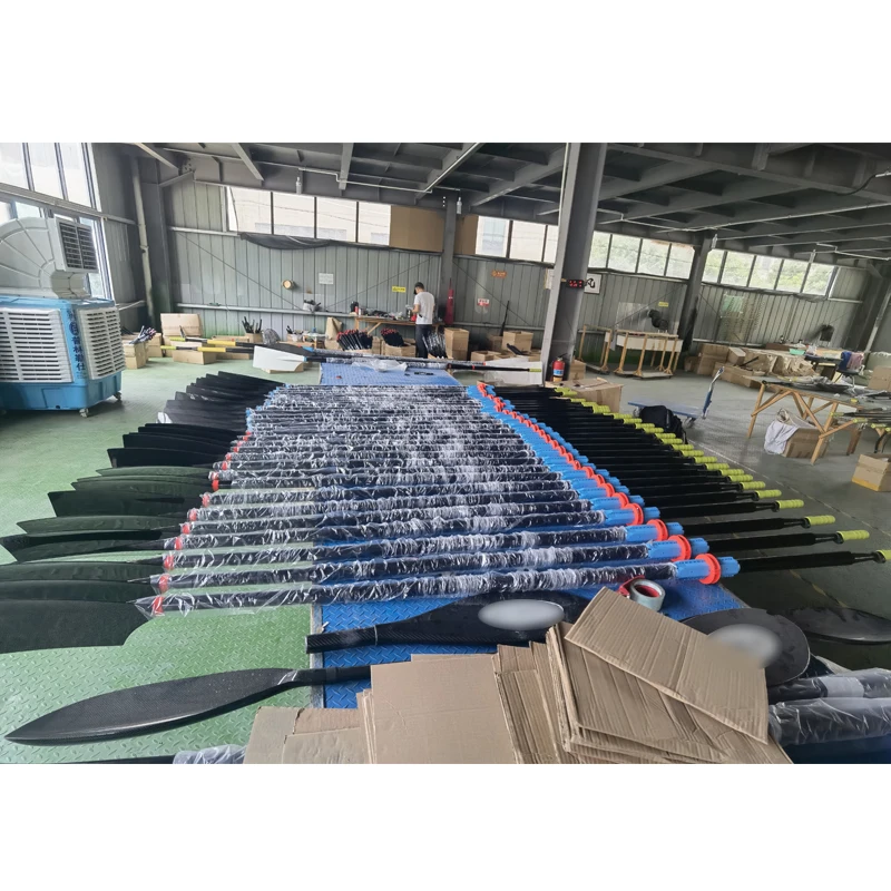 Carbon Fiber Rowing Rig High Performance Rowing Oars - Carbon Fiber Sculling Paddles