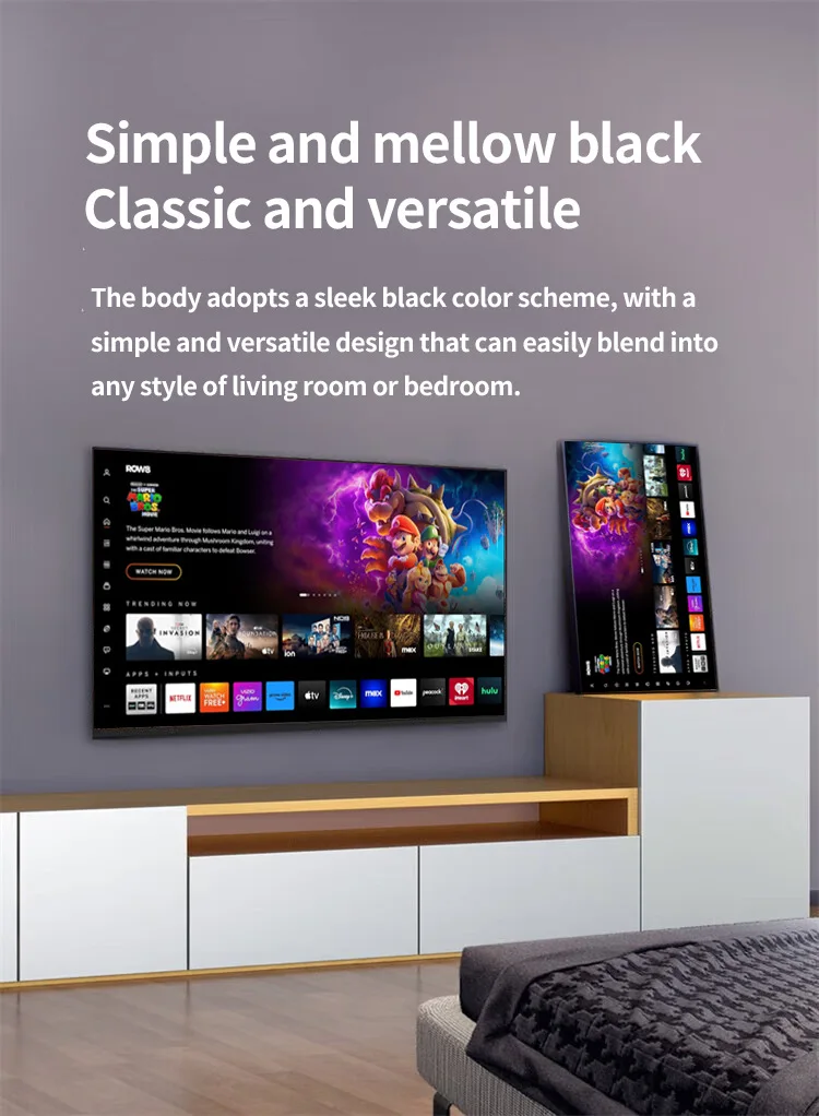 原装制造商工厂智能迷你Qled电视接受定制发光二极管32 43 50 55 65 75 85英寸2k 4k 8k安卓智能