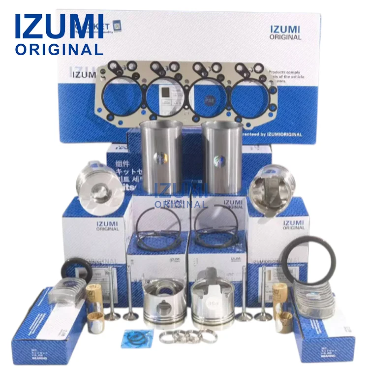 IZUMI 4JA1 4JA1T Engine Overhaul Rebuild Kit for ISUZU NHR54 TFR54 Rodeo Pickup D-Max