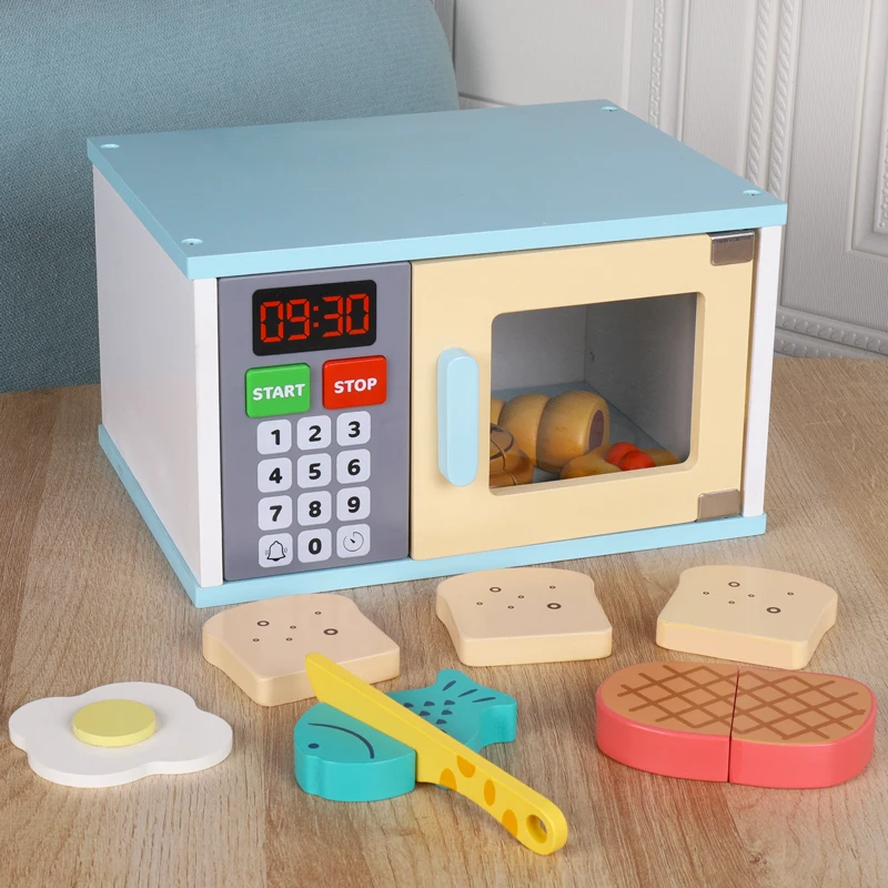 1:12 Doll House Simulation Mini Wooden Microwave Oven - Temu