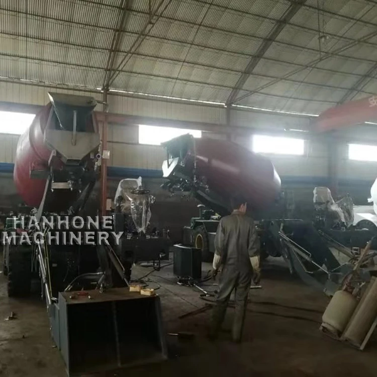 CONSTRUCTION EQUIPMENT PROFESSIONAL SUPPLIER READY MIX CEMENT CONCRETE MIXER TRUCK SELF LOADING CONCRETE MIXING MACHINE
