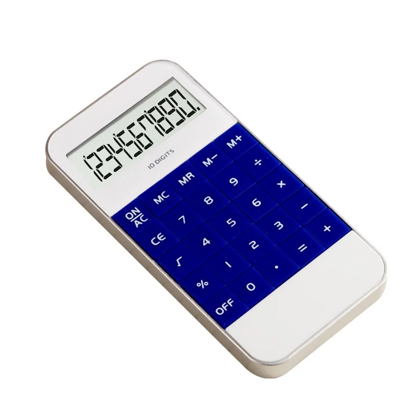 10 digit promotional electronic gift calculator cell phone calculator customized logo mobile shape student calculator